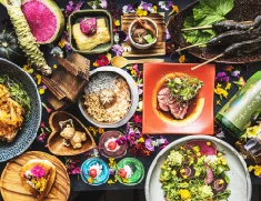 美健ごちそうビュッフェ<br>花も実も